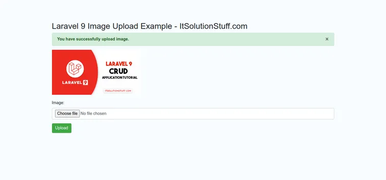 Laravel 9 Image Upload Example Tutorial